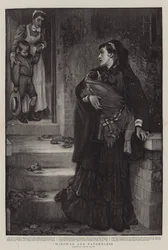 Veuve et orpheline